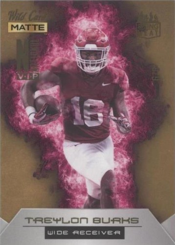 2022 Wild Card MATTE National Convention Treylon Burks #RHN-20