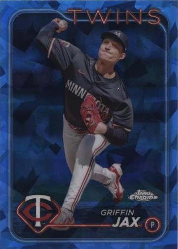 2024 Topps Chrome Update Series Sapphire Edition - Griffin Jax #USCS43