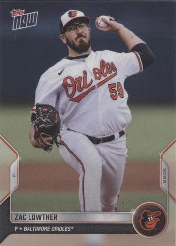 2022 Topps Now Road to Opening Day - Zac Lowther #OD-15
