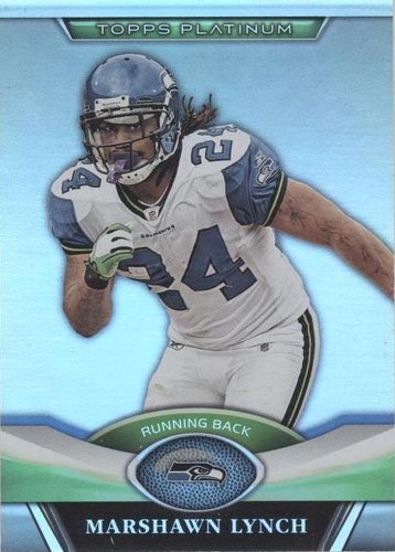 2011 Topps Platinum Marshawn Lynch #112
