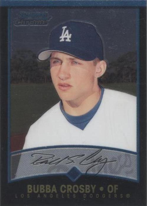 2001 Bowman Chrome - Bubba Crosby #255