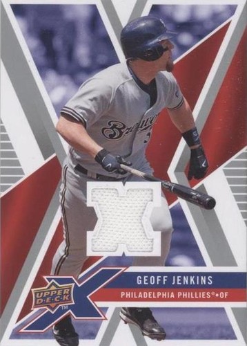 2008 Upper Deck X - Geoff Jenkins #UDXM-GJ