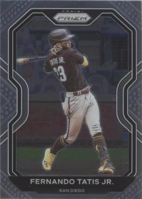 稀少TATIS JR. Fernando Tatis Jr HOLO WHITE SPARKLE PRIZM #2/5 SSP CARD