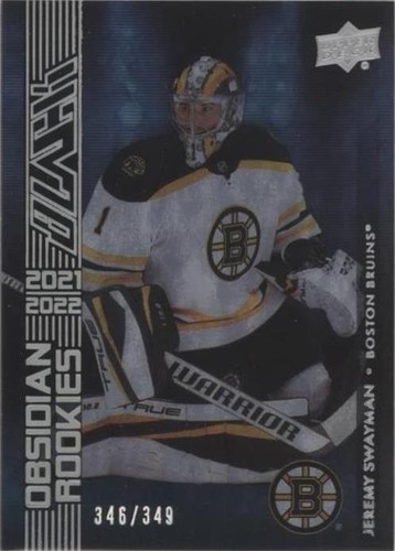 2021-22 SPx - Jeremy Swayman #OR-5