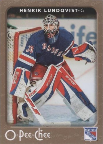 2006-07 O-Pee-Chee - Henrik Lundqvist #323