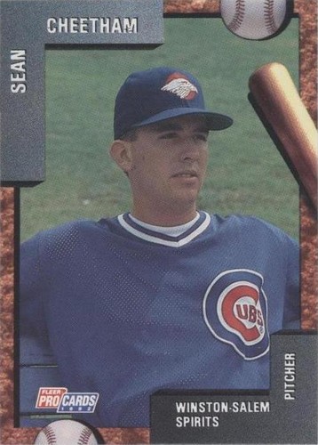 1992 Fleer ProCards Minor League - Sean Cheetham #1201