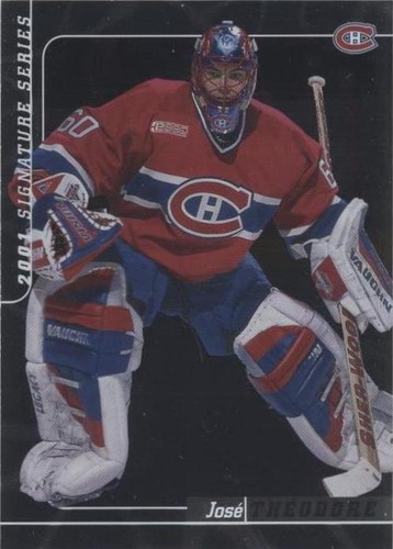 2000-01 In the Game Be A Player Signature Series - Jose Theodore #44