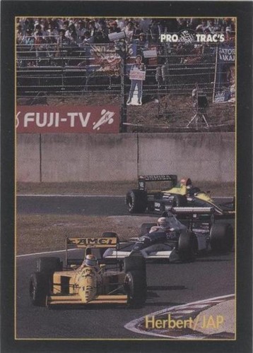 1991 Pro Trac's Formula One - Johnny Herbert #186