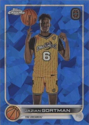 2022-23 Topps Chrome OTE Overtime Elite Sapphire Edition - Jazian Gortman #46
