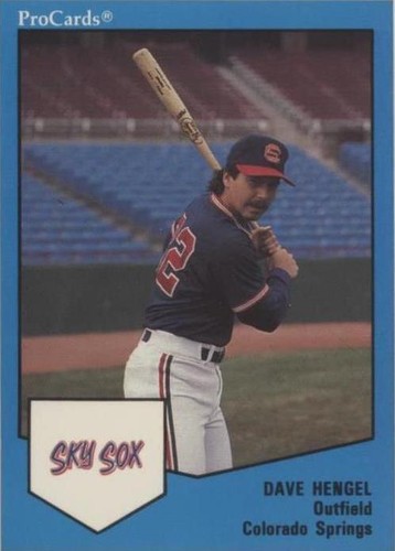 1989 ProCards Triple A - Dave Hengel #243