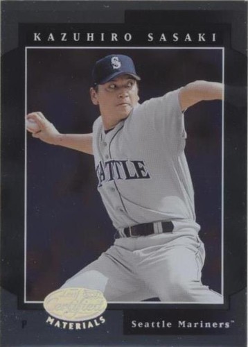 2001 Leaf Certified Materials - Kazuhiro Sasaki #26