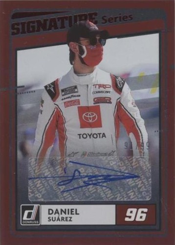 2021 Panini Donruss NASCAR - Daniel Suarez #SS-DS