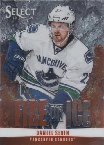 2013-14 Panini Select - Daniel Sedin #FS-38