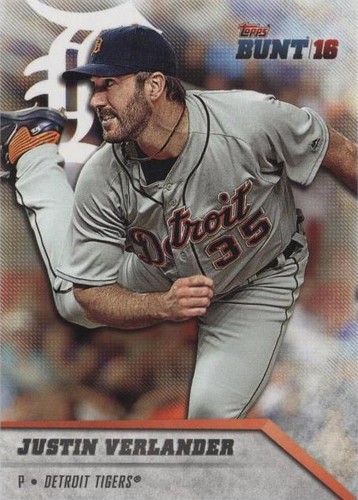 2016 Topps Bunt - Justin Verlander #113