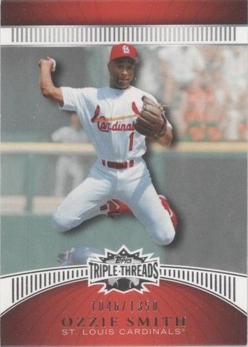 2010 Topps Triple Threads - Ozzie Smith #27