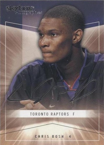 2004-05 Skybox Autographics - Chris Bosh #8