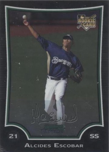 2009 Bowman Chrome - Alcides Escobar #198