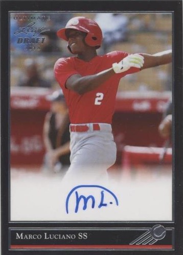 2018 Leaf Ultimate Draft - Marco Luciano #BG-ML1