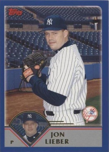 2003 Topps Traded & Rookies - Jon Lieber #T36
