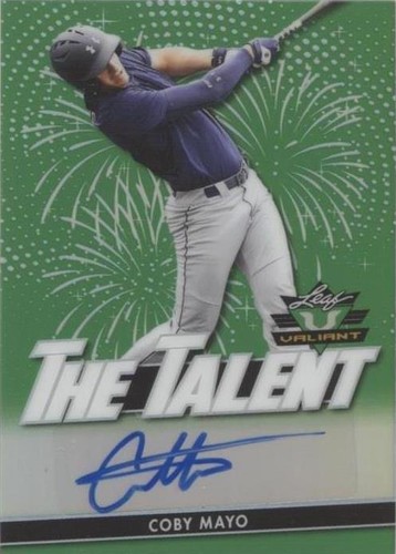 2020 Leaf Valiant - Coby Mayo #TT-CM3