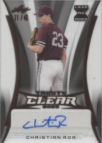 2020 Leaf Trinity - Christian Roa #CA-CR1