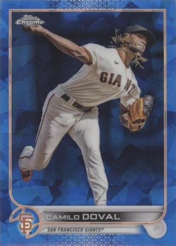 2022 Topps Chrome Update Series Sapphire Edition - Camilo Doval #US30