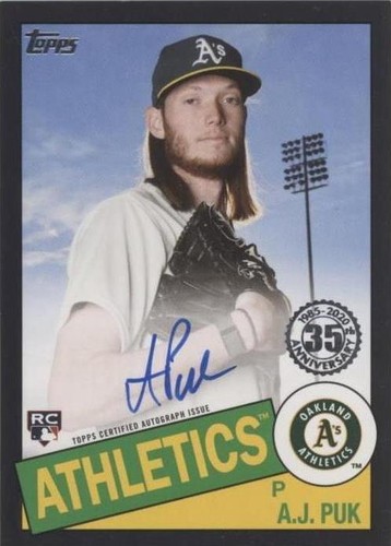2020 Topps - A.J. Puk #85A-AP