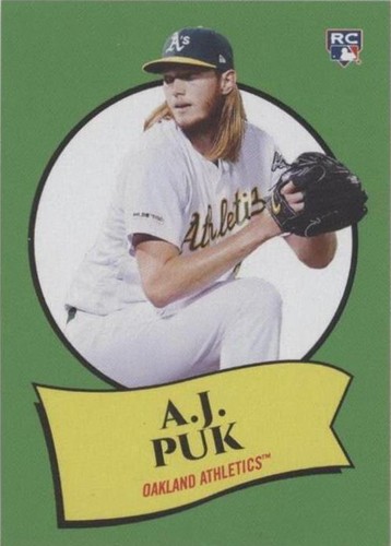 2020 Topps 582 Montgomery Club Set 3 - A.J. Puk #12