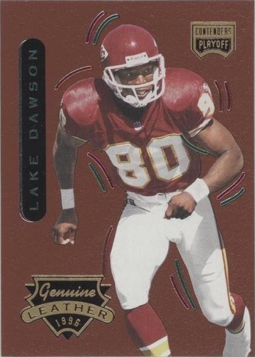 1996 Playoff Contenders Leather Lake Dawson #47
