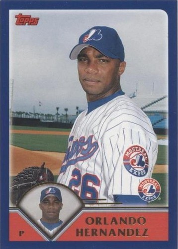 2003 Topps Traded & Rookies - Orlando Hernandez #T37
