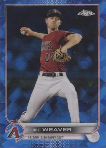 2022 Topps Chrome Sapphire Edition - Luke Weaver #273