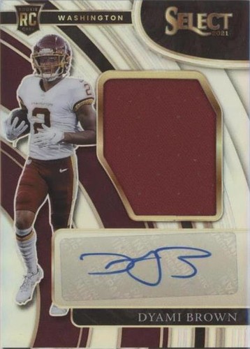 2021 Panini Select Dyami Brown #JRS-DBR