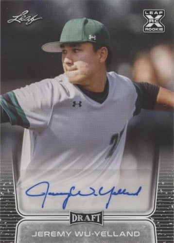 2020 Leaf Draft - Jeremy Wu-Yelland #BA-JWY