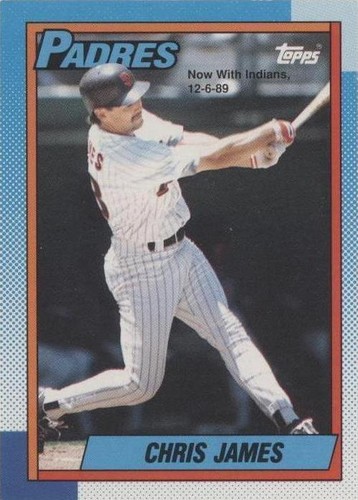 1990 O-Pee-Chee - Chris James #178