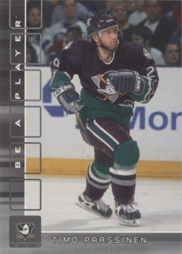 2001-02 In the Game Be A Player Memorabilia - Timo Parssinen #327