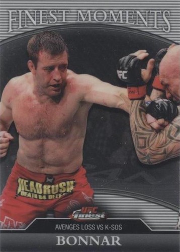 2011 Topps Finest UFC - Stephan Bonnar #FM-SB
