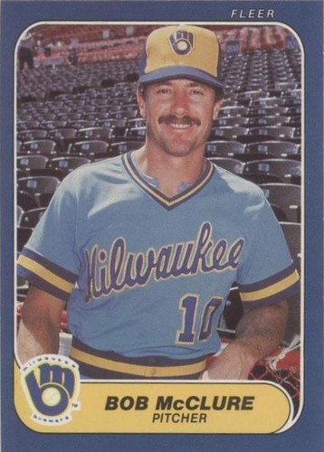 1986 Fleer - Bob McClure #494