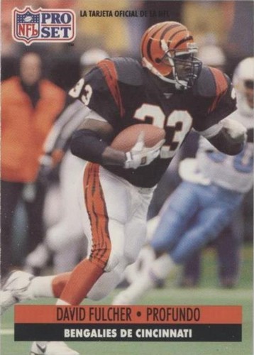 1991 Pro Set Spanish David Fulcher #32