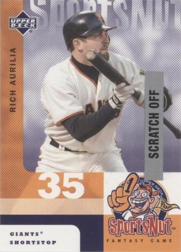 2003 Upper Deck MVP - Rich Aurilia #SN48