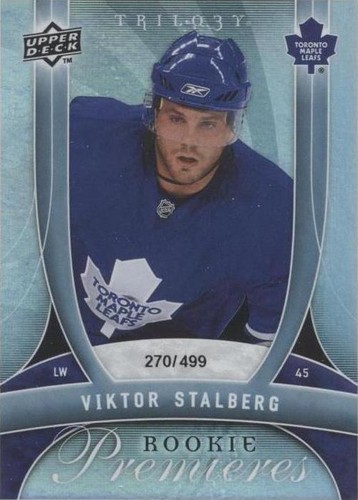 2009-10 Upper Deck Trilogy - Viktor Stalberg #167