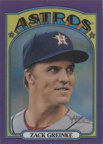 2021 Topps Heritage - Zack Greinke #423