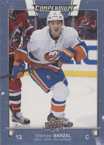 2017-18 Upper Deck Compendium - Mathew Barzal #163