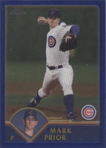 2003 Topps Chrome - Mark Prior #176