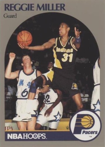 1990-91 NBA Hoops 100 Superstars - Reggie Miller #39