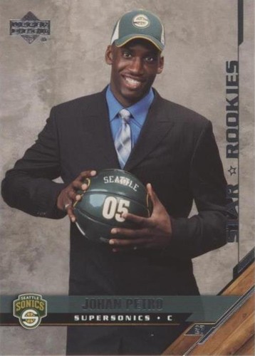 2005-06 Upper Deck - Johan Petro #209