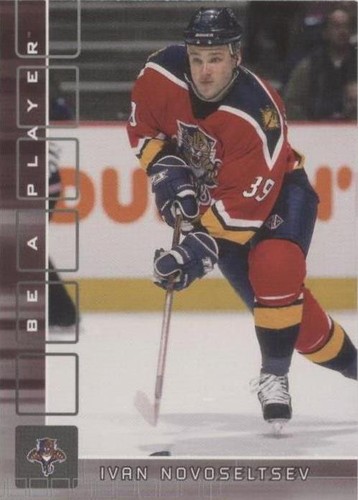 2001-02 In the Game Be A Player Memorabilia - Ivan Novoseltsev #213