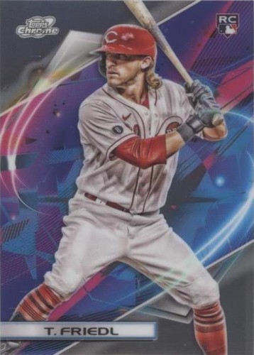 2022 Topps Cosmic Chrome - T.J. Friedl #117