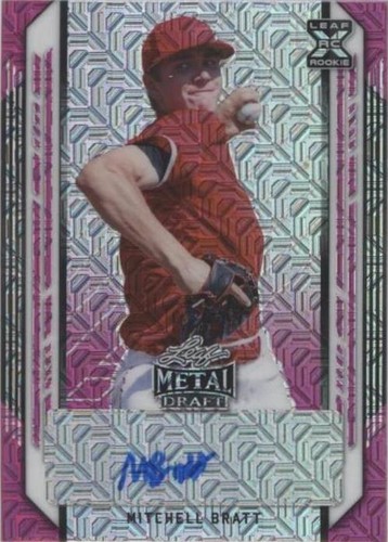2021 Leaf Metal Draft - Mitch Bratt #BA-MB2