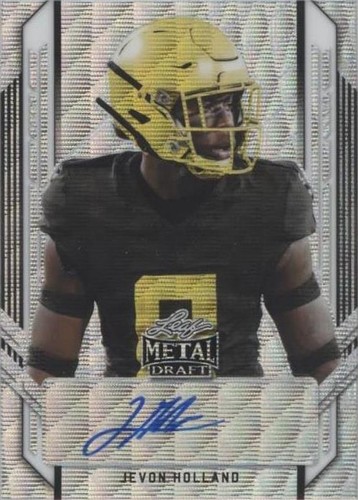 2021 Leaf Metal Draft Jevon Holland #PA-JH2