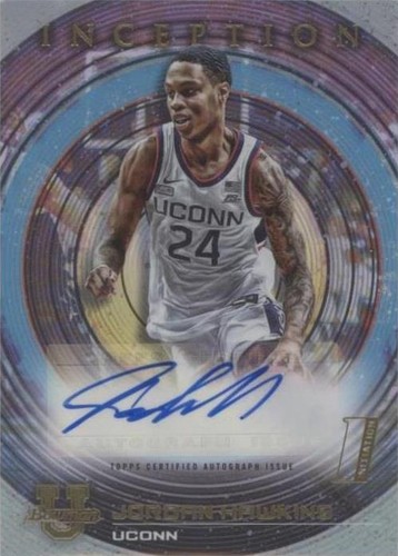 2022-23 Bowman Inception University - Jordan Hawkins #BIA-JHS